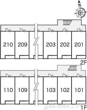 レオパレスリビエルブランシェIIの物件内観写真