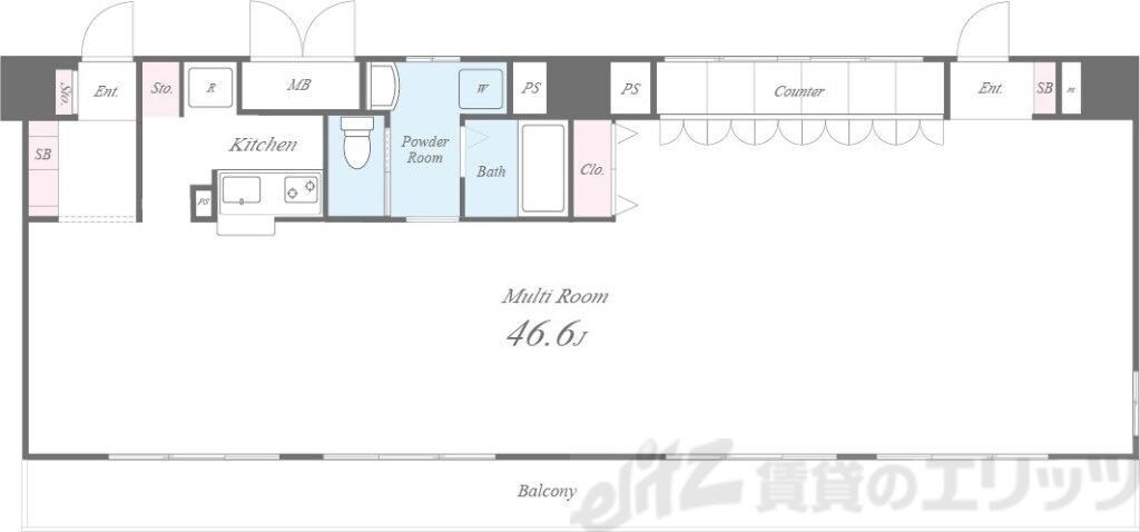 アーバンウェル茨木の物件間取画像