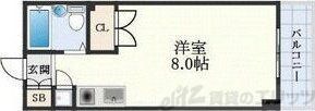 東明マンション江坂の物件間取画像
