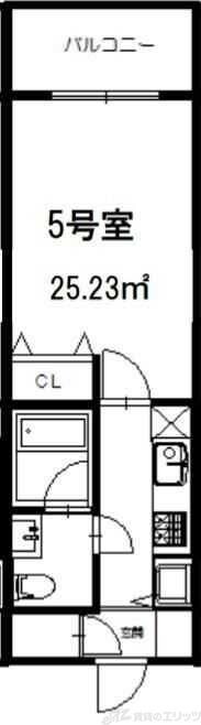 S-FORT江坂垂水町の物件間取画像