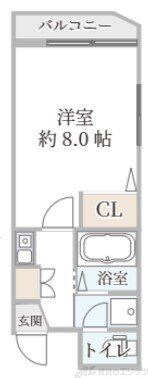 コンフォート・グリーンの物件間取画像
