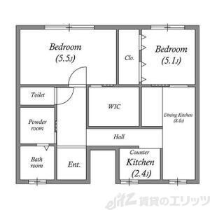 ミルテ宮ハイツTAKEHASHIの物件間取画像