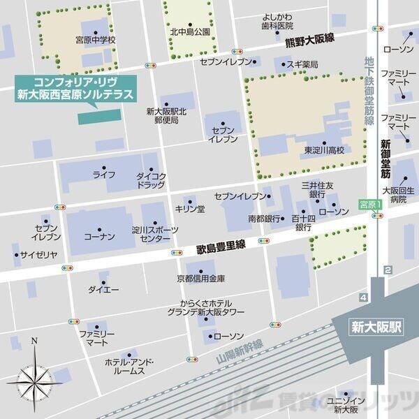 コンフォリア・リヴ新大阪西宮原ソルテラスの物件内観写真