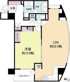 グレンパーク梅田北の物件間取画像