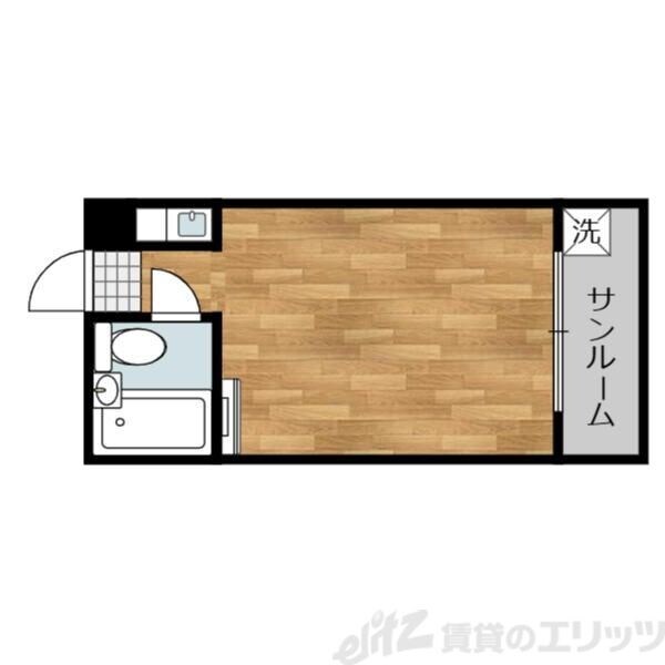 ベストレジデンス上新庄の物件間取画像