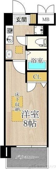 CITY SPIRE北梅田の物件間取画像
