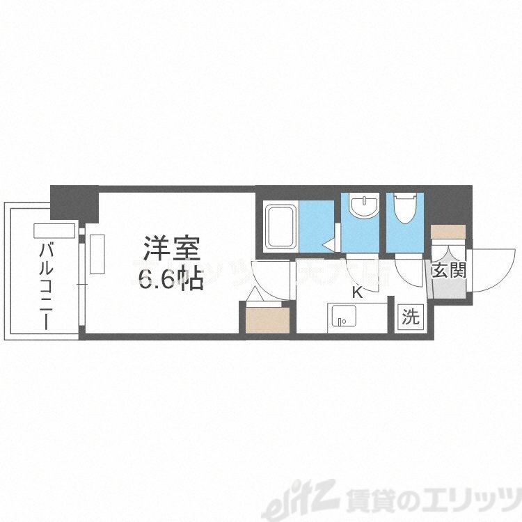 プレサンス西中島南方セレストの物件間取画像