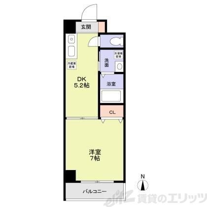 シビラ柴島の物件間取画像