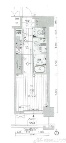 ファーストステージ北大阪レジデンスの物件間取画像