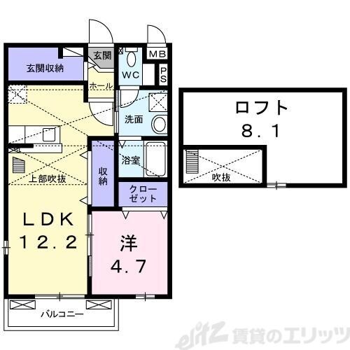 ハイバレーノルドの物件間取画像