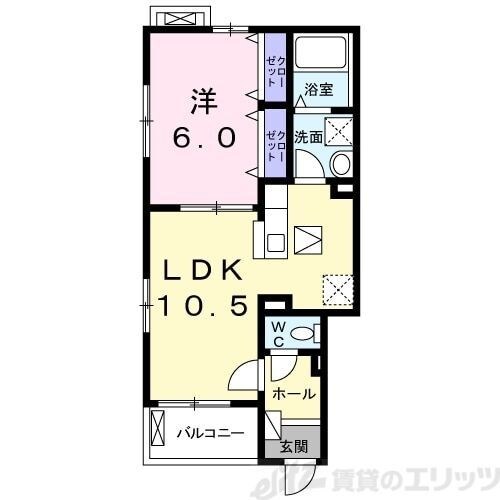 ブロスタ真砂の物件間取画像