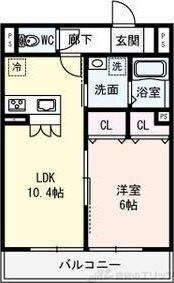 アルカディア舟木町の物件間取画像