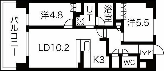 アーバンパーク淡路の物件間取画像