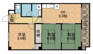 エクセレンスBe3の物件間取画像