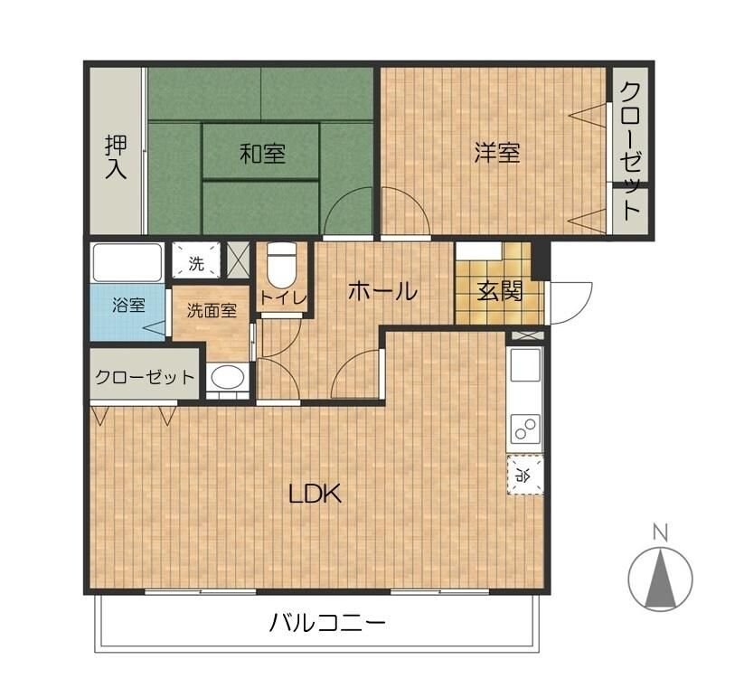 ルミエールの物件間取画像
