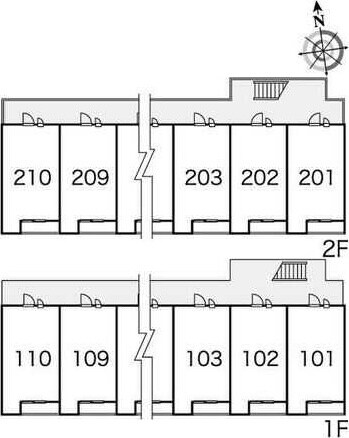レオパレスリビエルブランシェIIの物件内観写真