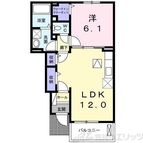 グランディールNの物件間取画像