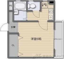 ハピネスオークの物件間取画像