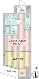 RIDGE江坂の物件間取画像