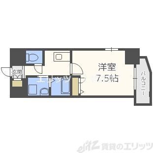 LaDouceur梅田Westの物件間取画像