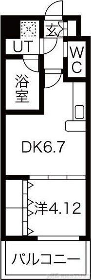 Choei65 プレジオ中津の物件間取画像