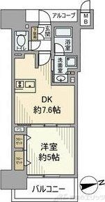 グランアッシュ江坂の物件間取画像