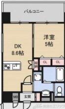 Luxe新大阪Iの物件間取画像