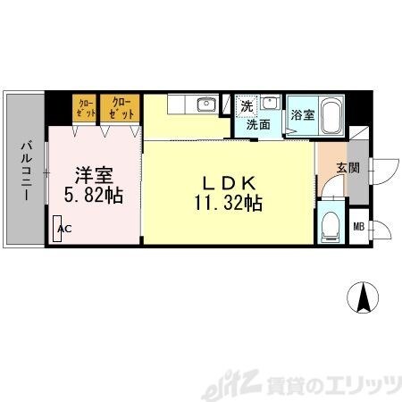 スペチアーレの物件間取画像