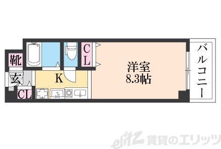 ラ・エスポワールの物件間取画像