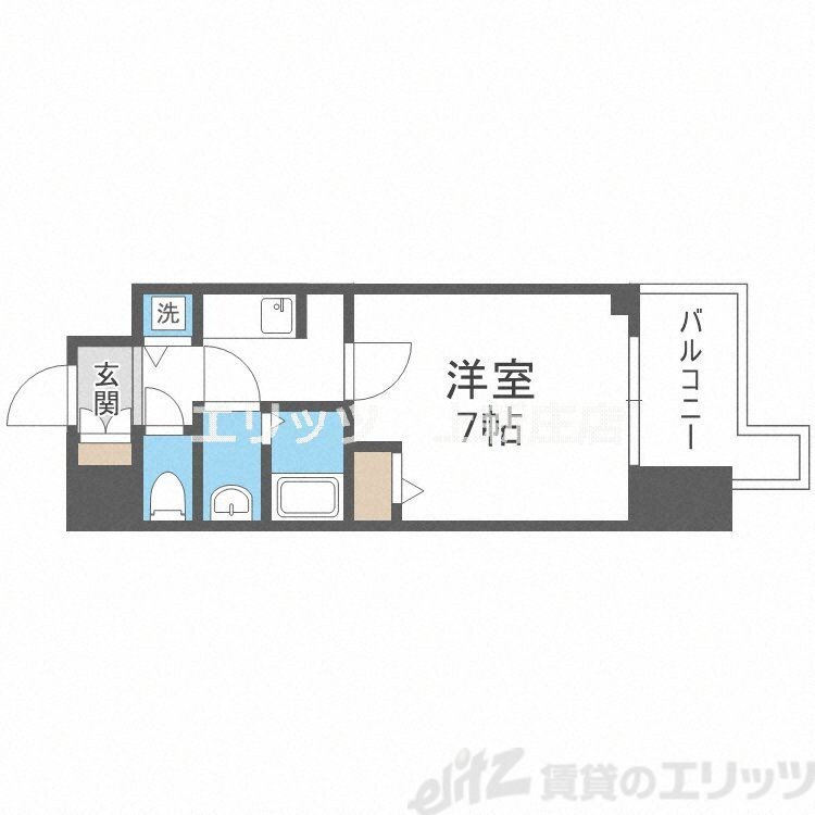 S-RESIDENCE天満Gracisの物件間取画像