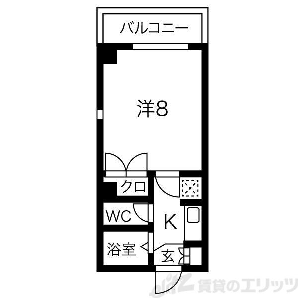 ハシモトエージェンシービルIの物件間取画像