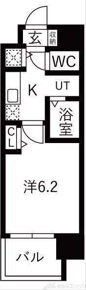 ララプレイス新大阪シエスタの物件間取画像