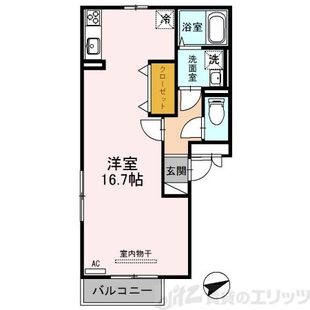 アメニティー・ベフの物件間取画像