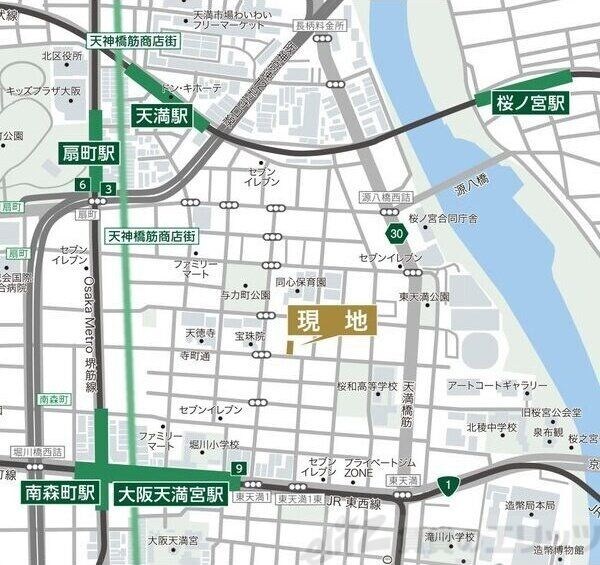 ルフォンプログレ南森町の物件内観写真