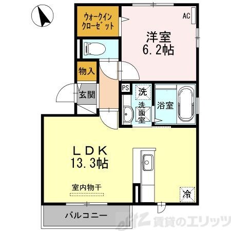パークコート楓の物件間取画像