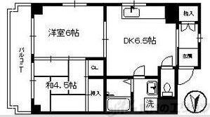 シャルマンイバラキの物件間取画像