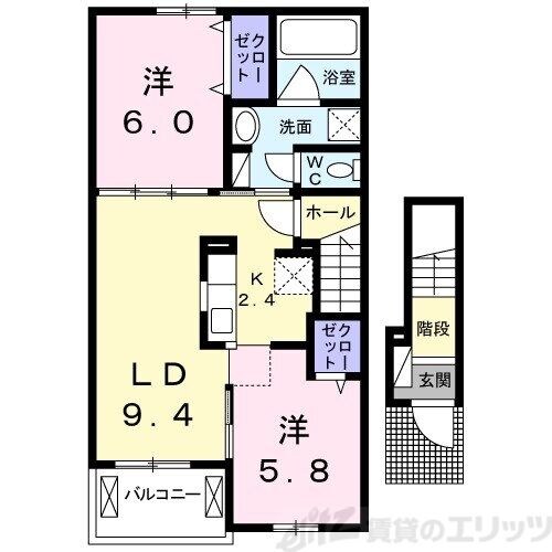 ジョイフルの物件間取画像