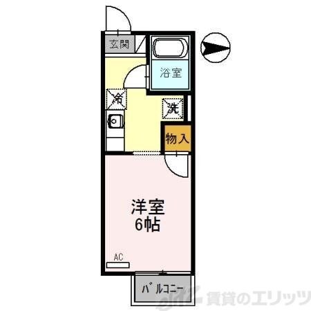 ジュネス阪本の物件間取画像