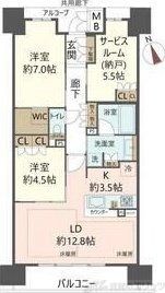 ジオ島本の物件間取画像