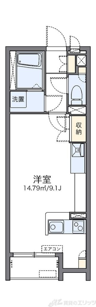 レオネクストエスプリの物件間取画像