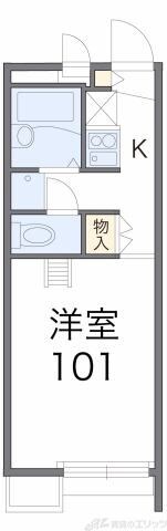 レオパレス辻子の物件間取画像