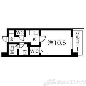 TMK江坂の物件間取画像