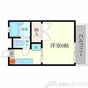 メルベイユ千里山北棟の物件間取画像