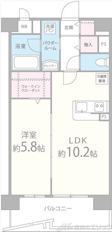 カンマキーノの物件間取画像