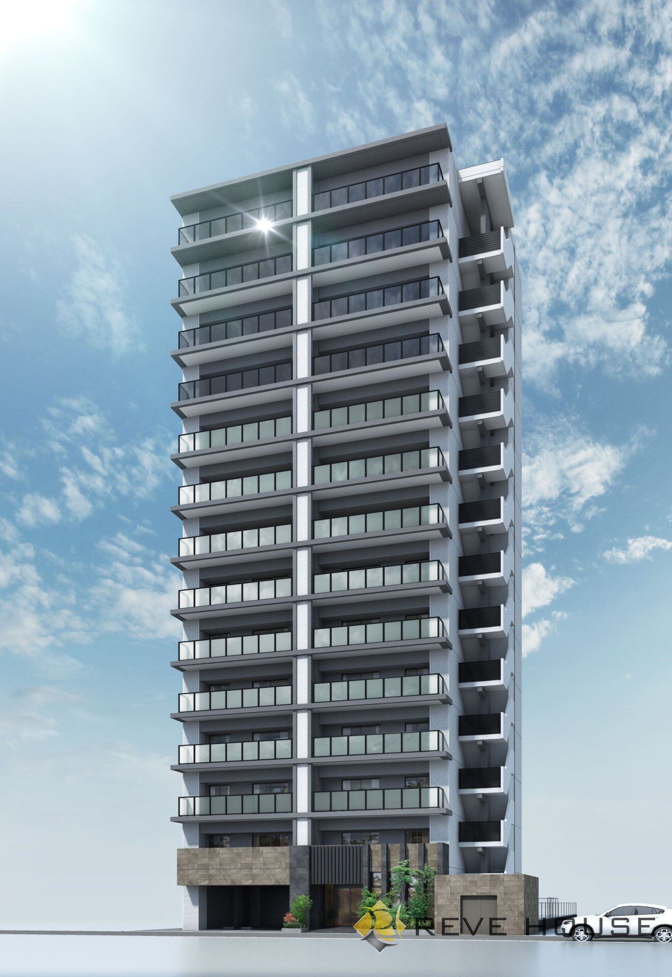 レクサスガーデン箱崎タワーズ WESTの物件外観写真