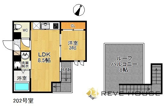 GRANDTIC Casa Garden香椎の物件間取画像