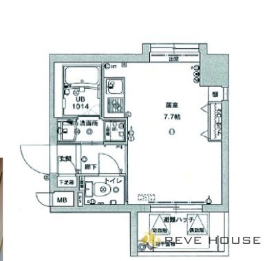 ラフォーレ西公園の物件間取画像