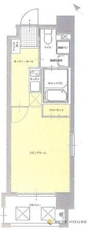 アクアシティ大博通の物件間取画像
