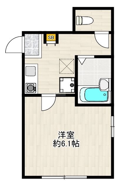テランガの物件間取画像
