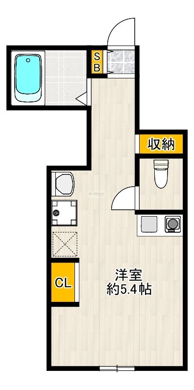 キューハイム羽田の物件間取画像